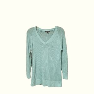 Banana Republic Aqua Blue Long Sleeve Sweater  Size S